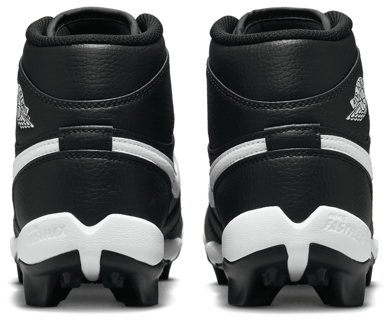 Jordan AJ 1 Mid Cleats Image 3 of 9. Tap to open photo gallery.