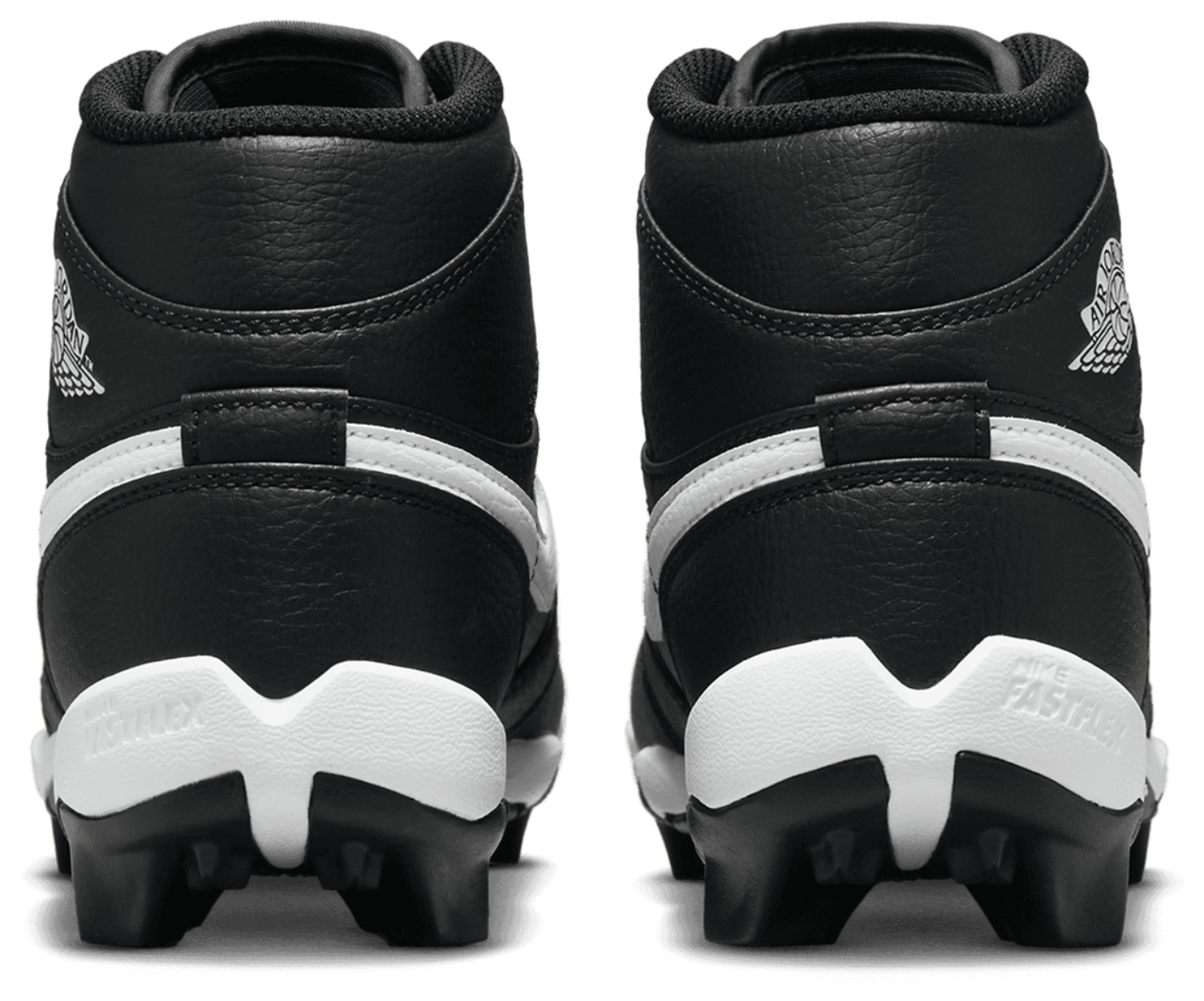 Jordan AJ 1 Mid Cleats Image 3 of 9. Tap to open photo gallery.