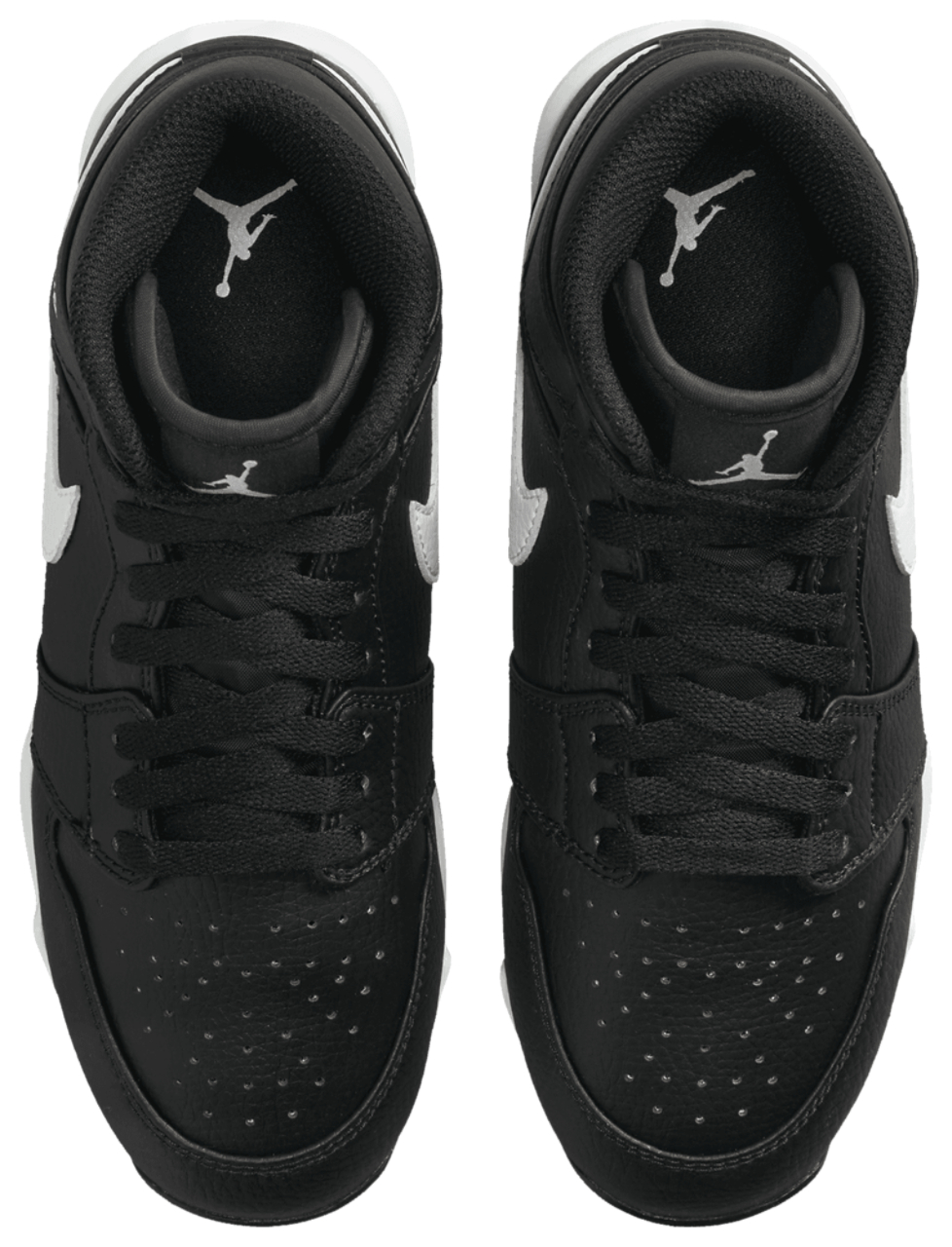 Jordan AJ 1 Mid Cleats Image 4 of 9. Tap to open photo gallery.