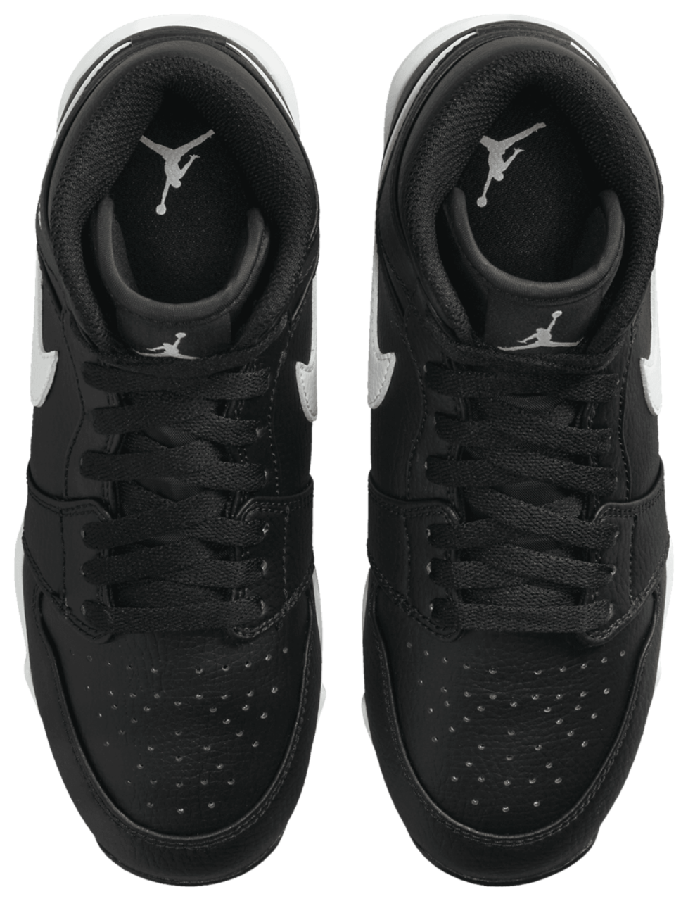 Jordan AJ 1 Mid Cleats Image 4 of 9. Tap to open photo gallery.