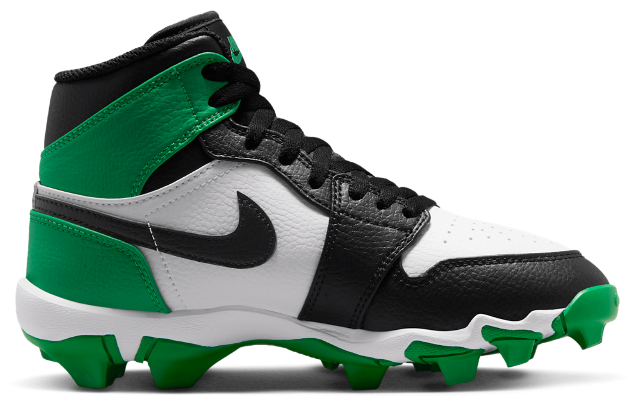 Jordan AJ 1 Mid Cleats - Boys' Grade School | Foot Locker