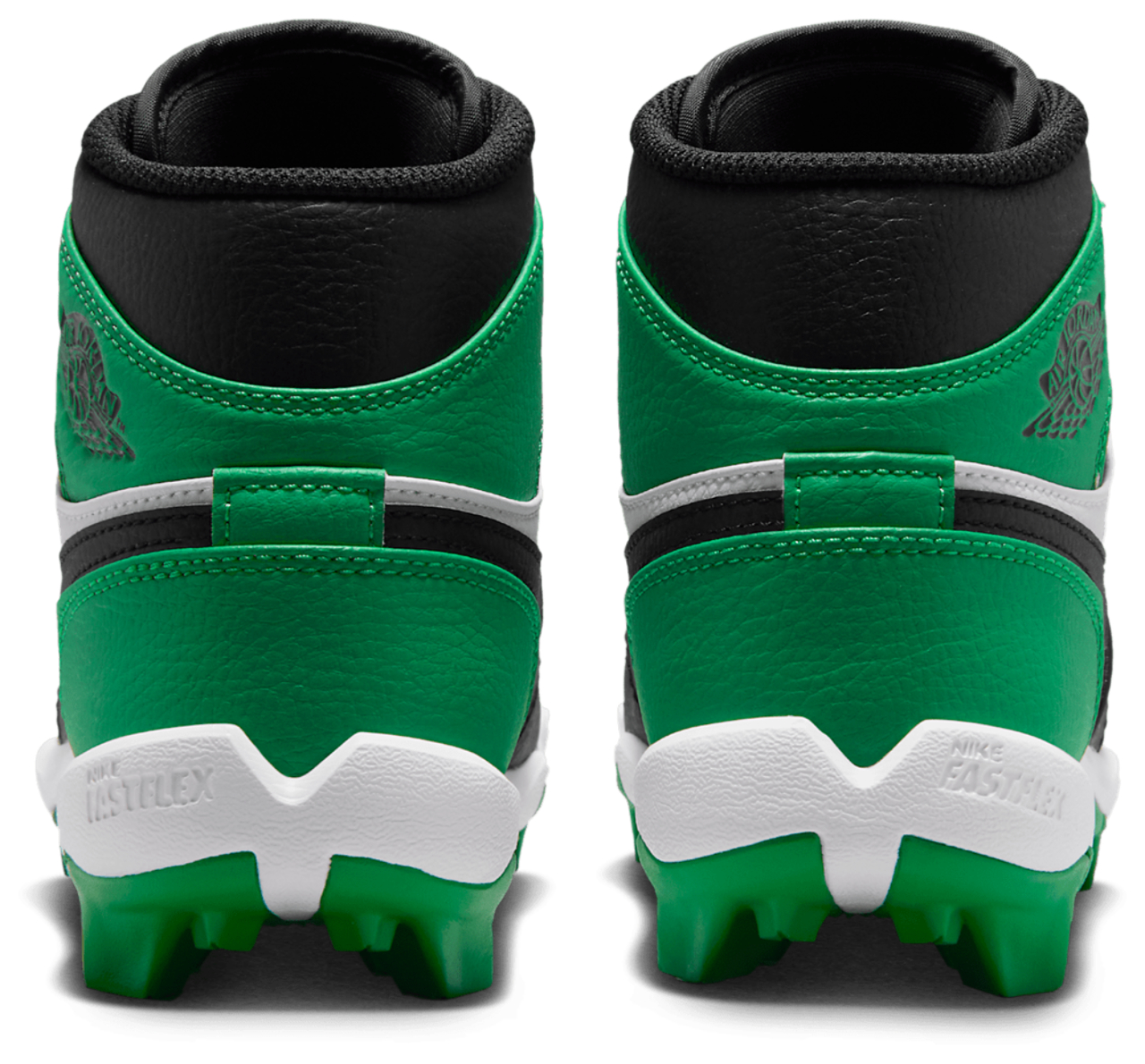 Jordan AJ 1 Mid Cleats Image 3 of 9. Tap to open photo gallery.