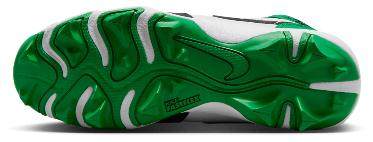 Jordan AJ 1 Mid Cleats Image 5 of 9. Tap to open photo gallery.