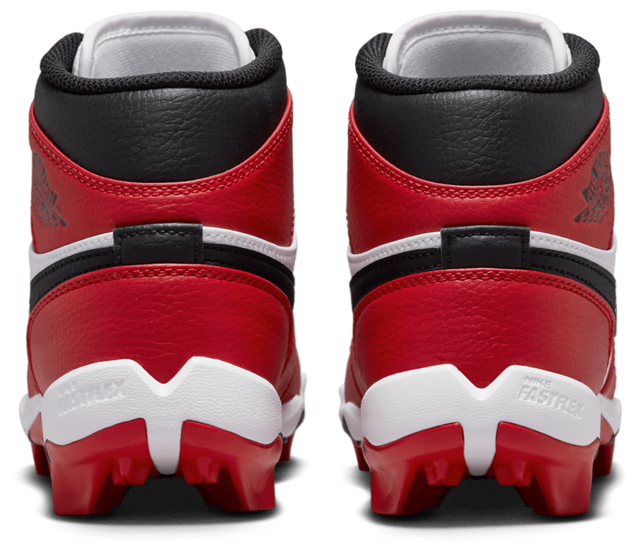 Jordan AJ 1 Mid Cleats Image 3 of 6. Tap to open photo gallery.