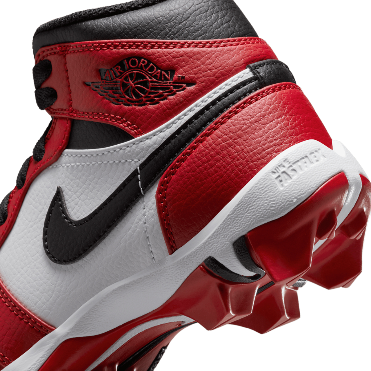 Jordan AJ 1 Mid Cleats Image 6 of 6. Tap to open photo gallery.