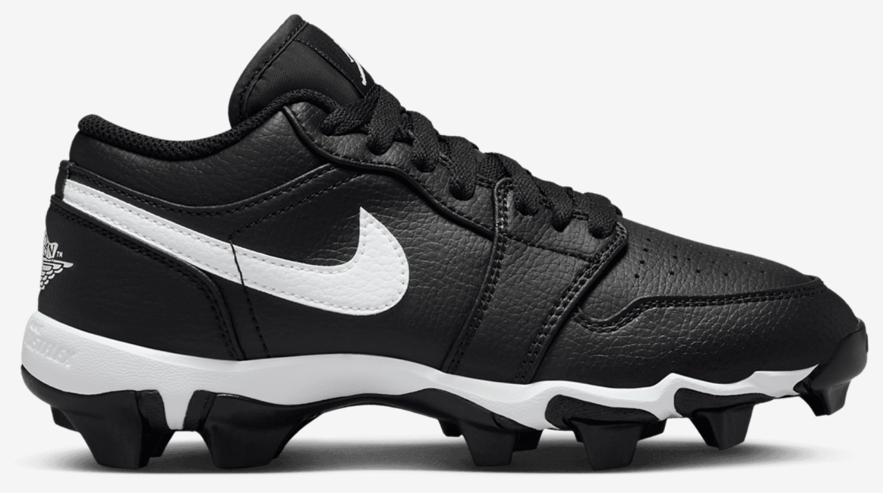 Jordan AJ 1 Low Cleats Image 1 of 9. Tap to open photo gallery.