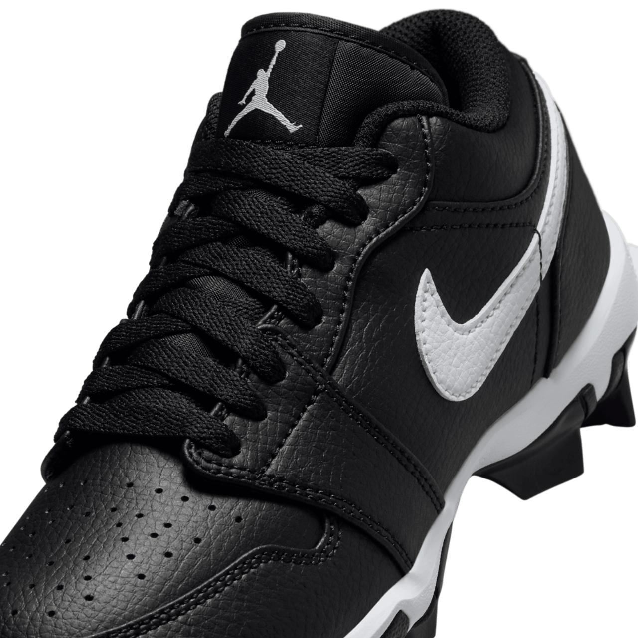 Jordan AJ 1 Low Cleats Image 7 of 9. Tap to open photo gallery.
