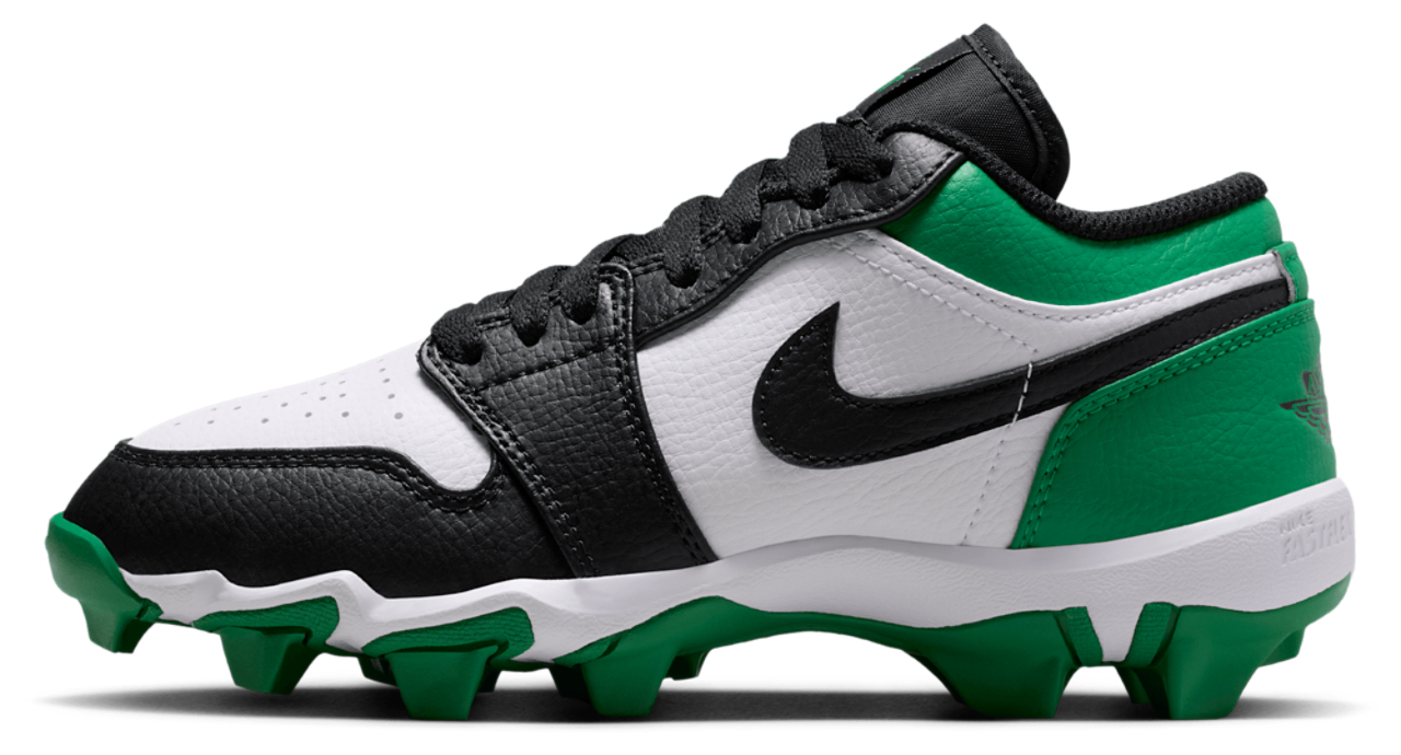 Jordan AJ 1 Low Cleats Image 2 of 9. Tap to open photo gallery.