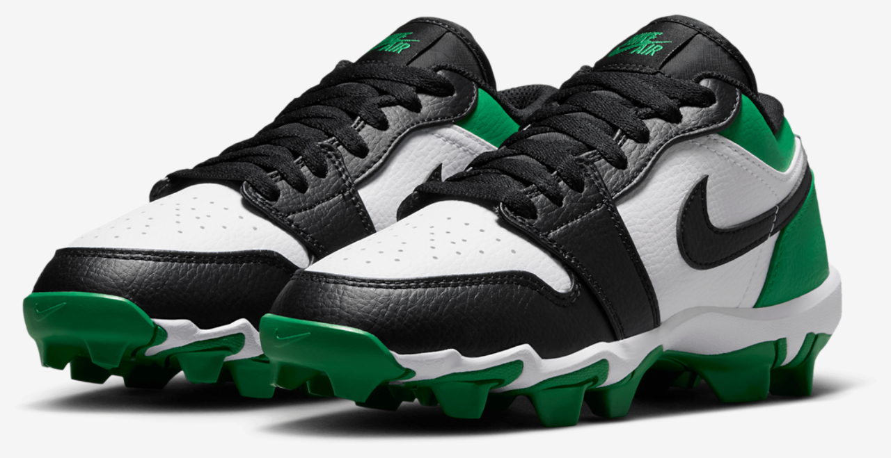 Jordan AJ 1 Low Cleats Image 6 of 9. Tap to open photo gallery.