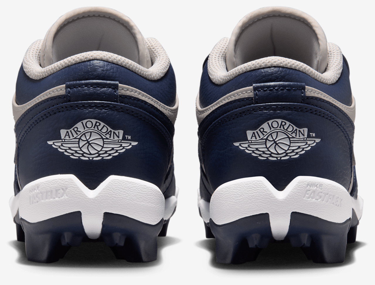 Jordan AJ 1 Low Cleats Image 3 of 9. Tap to open photo gallery.