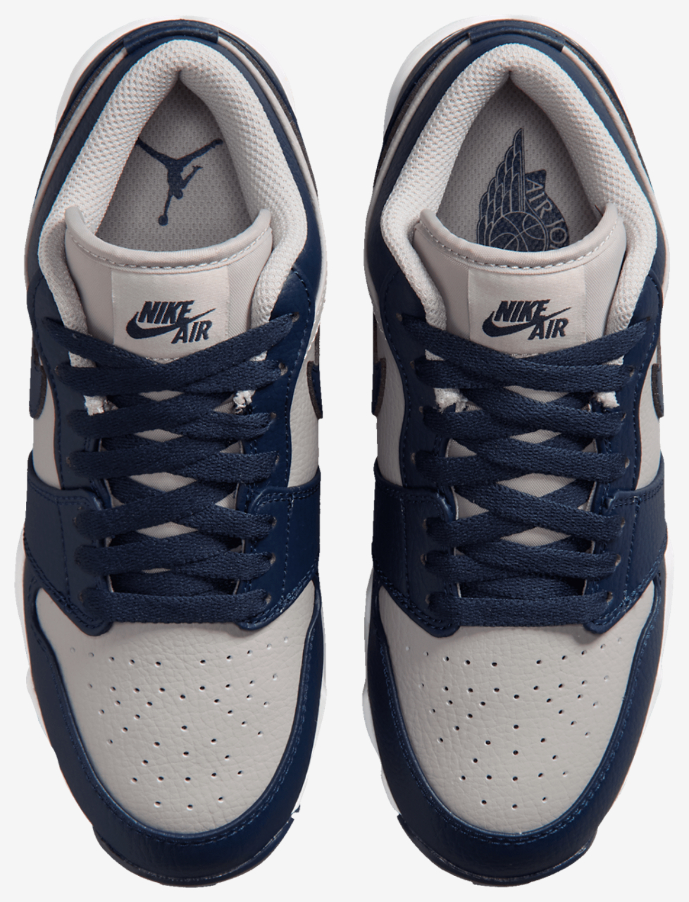 Jordan AJ 1 Low Cleats Image 4 of 9. Tap to open photo gallery.