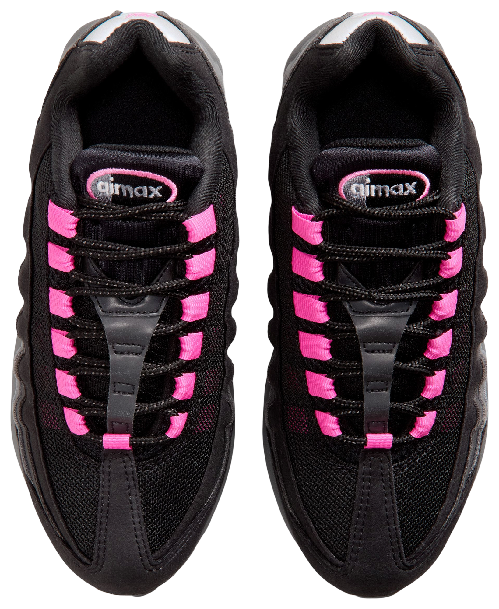 Nike Air Max 95 童款 - Black/Playful Pink/Cool Gray - Image 4
