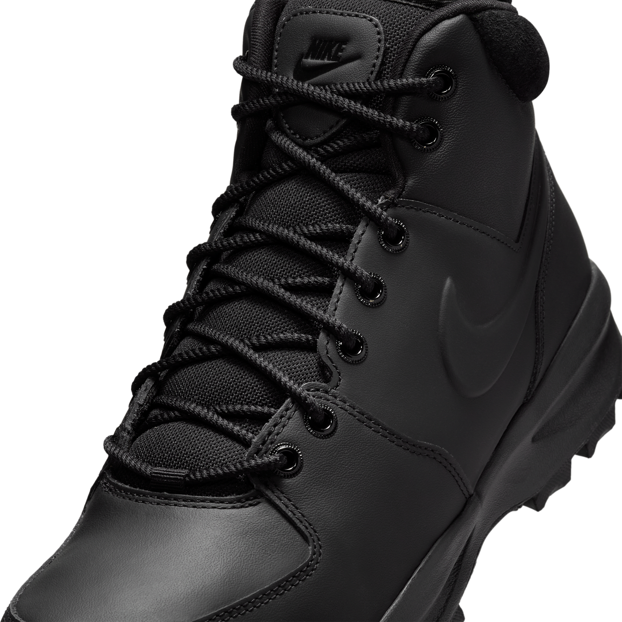 Nike Manoa Leather - Black/Black - Image 7