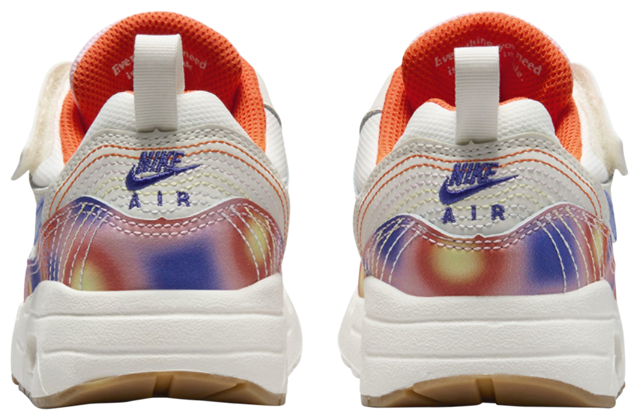 Nike Air Max 1 SE Easy On レインボー スウッシュ 16 Air Max 1 SE GS 'Rainbow Lace Swoosh' - Nike - FN4782 100