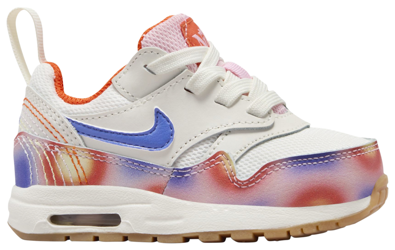 Nike Air Max 1 SE Easy On レインボー スウッシュ 16 Nike Air Max 1 SE EasyOn | Kids Foot Locker