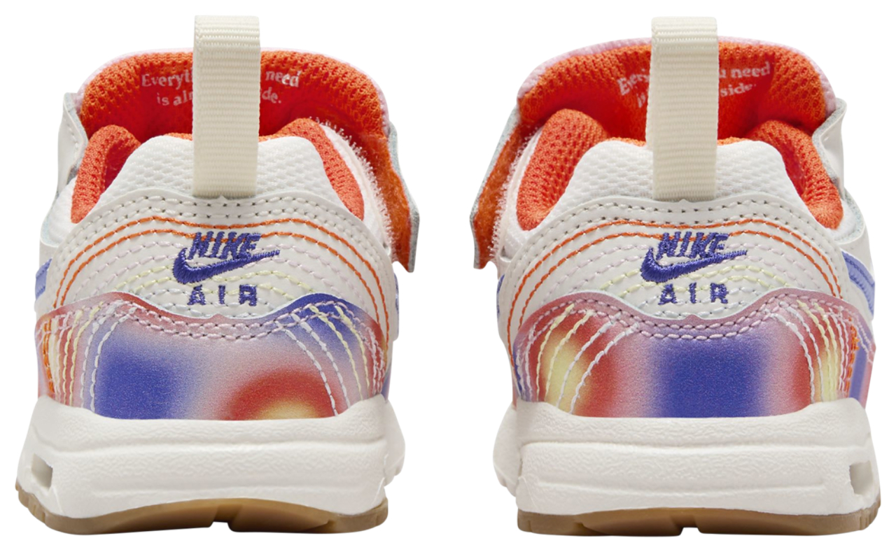 Nike Air Max 1 SE Easy On レインボー スウッシュ 16 Nike Air Max 1 SE EasyOn | Kids Foot Locker