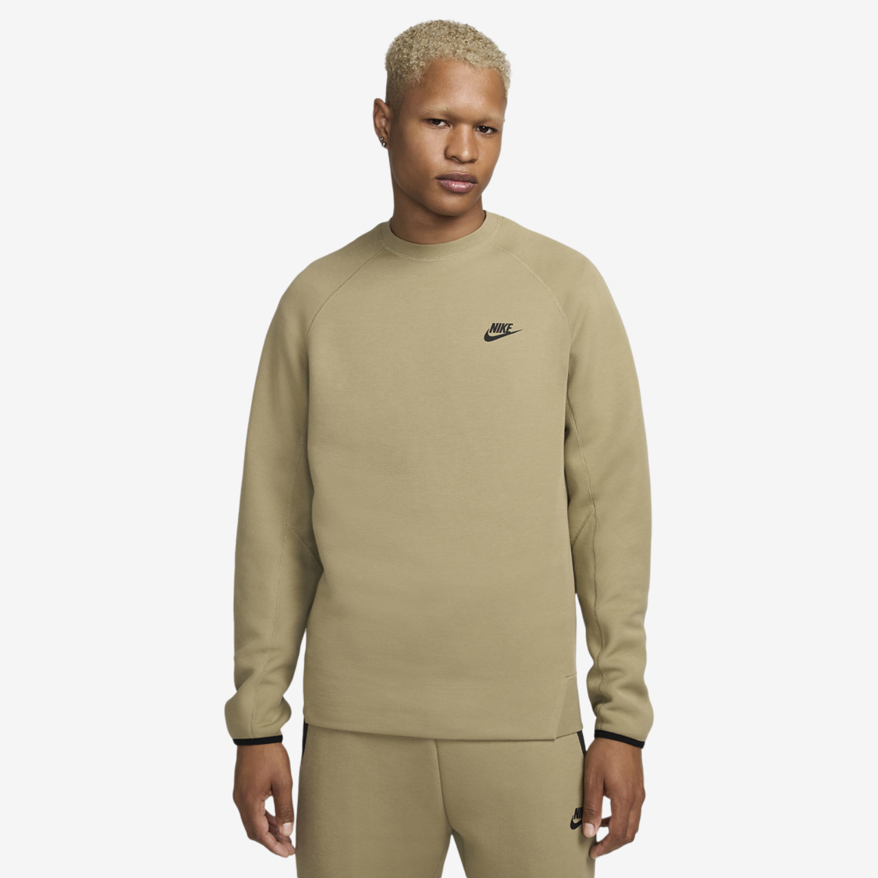 Nike Tech Fleece Crew Image 1 of 4. Tap to open photo gallery.