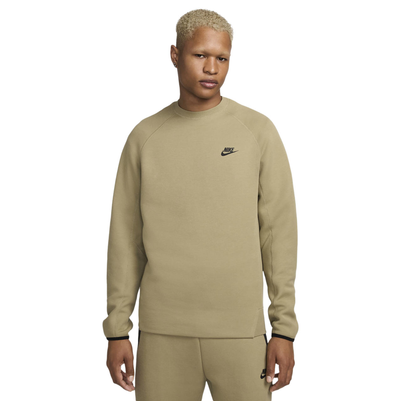 Nike Tech Fleece Crew Image 1 of 4. Tap to open photo gallery.
