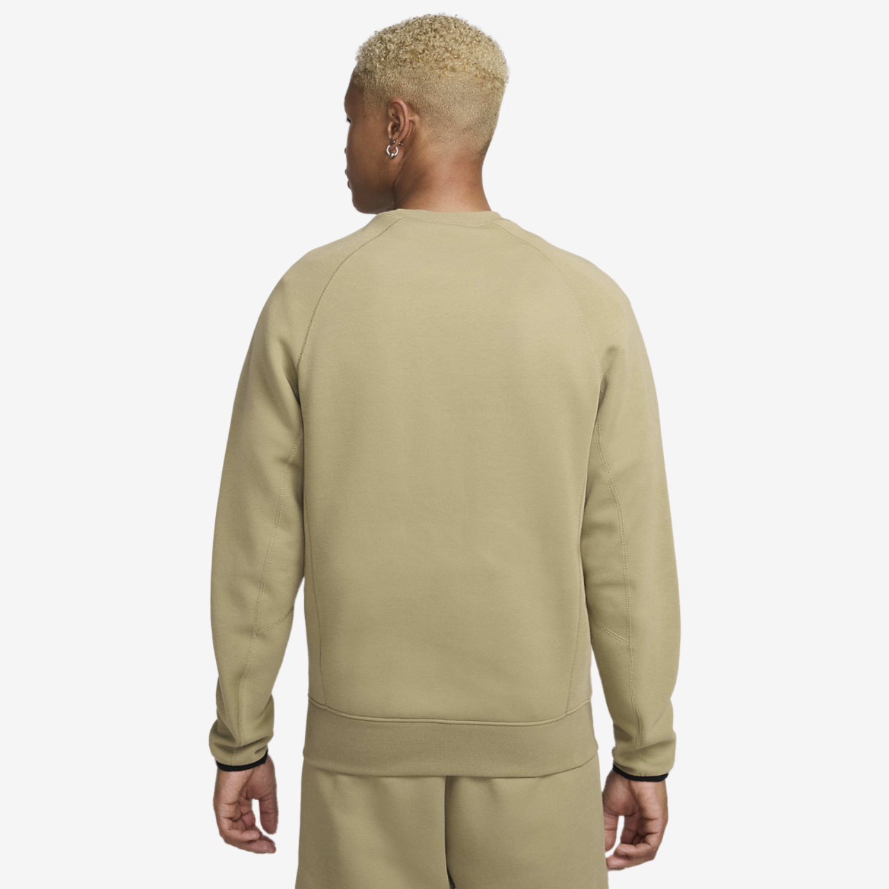 Nike Tech Fleece Crew Image 2 of 4. Tap to open photo gallery.