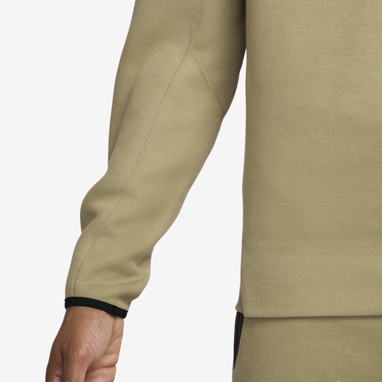 Nike Tech Fleece Crew Image 4 of 4. Tap to open photo gallery.