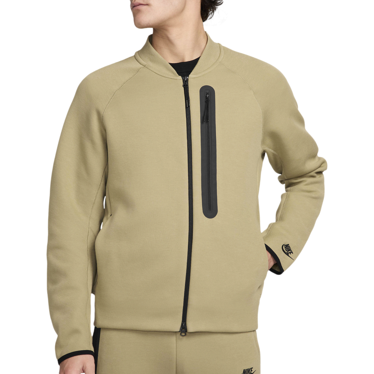 Nike Tech Fleece Bomber Jacket Image 1 of 4. Tap to open photo gallery.