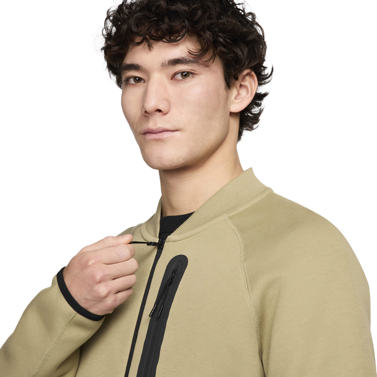 Nike Tech Fleece Bomber Jacket Image 3 of 4. Tap to open photo gallery.