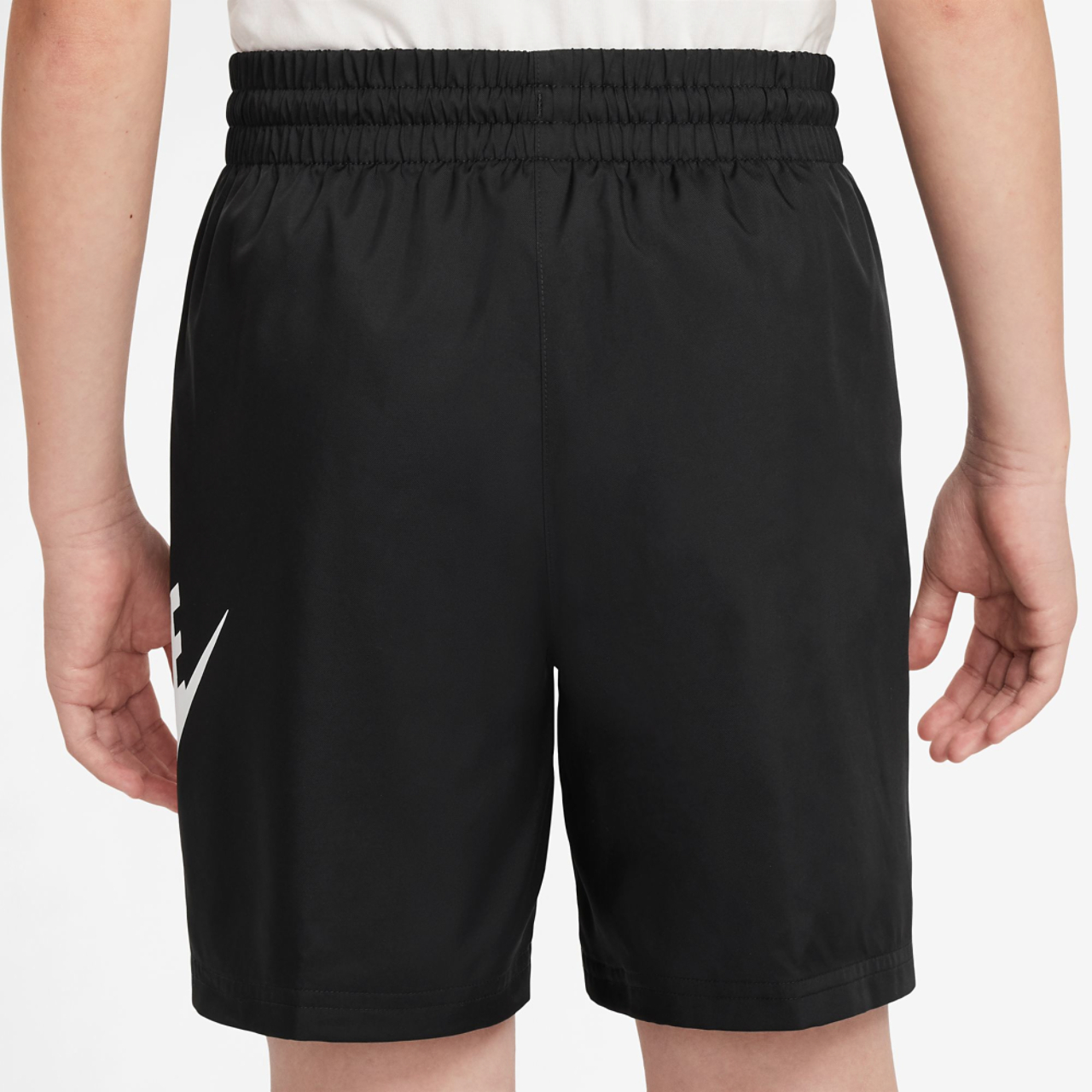 Nike NSW Club HBR Woven 6 Inch Shorts Image 2 of 3. Tap to open photo gallery.
