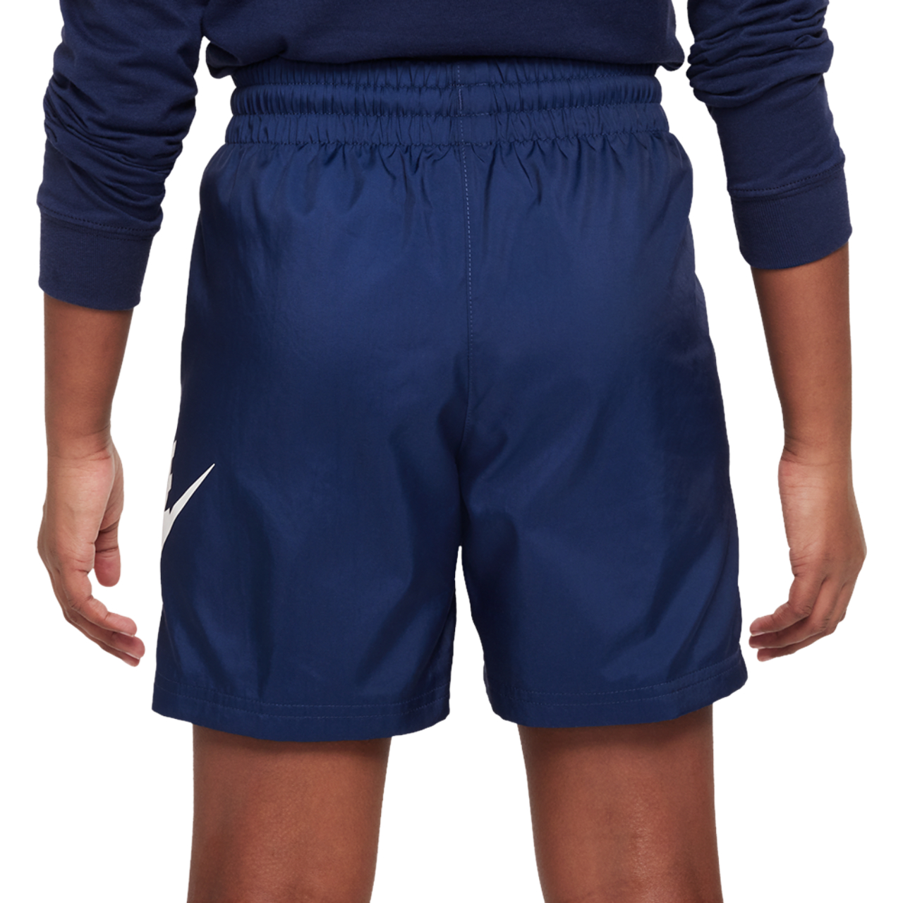 Nike NSW Club HBR Woven 6 Inch Shorts Image 2 of 4. Tap to open photo gallery.