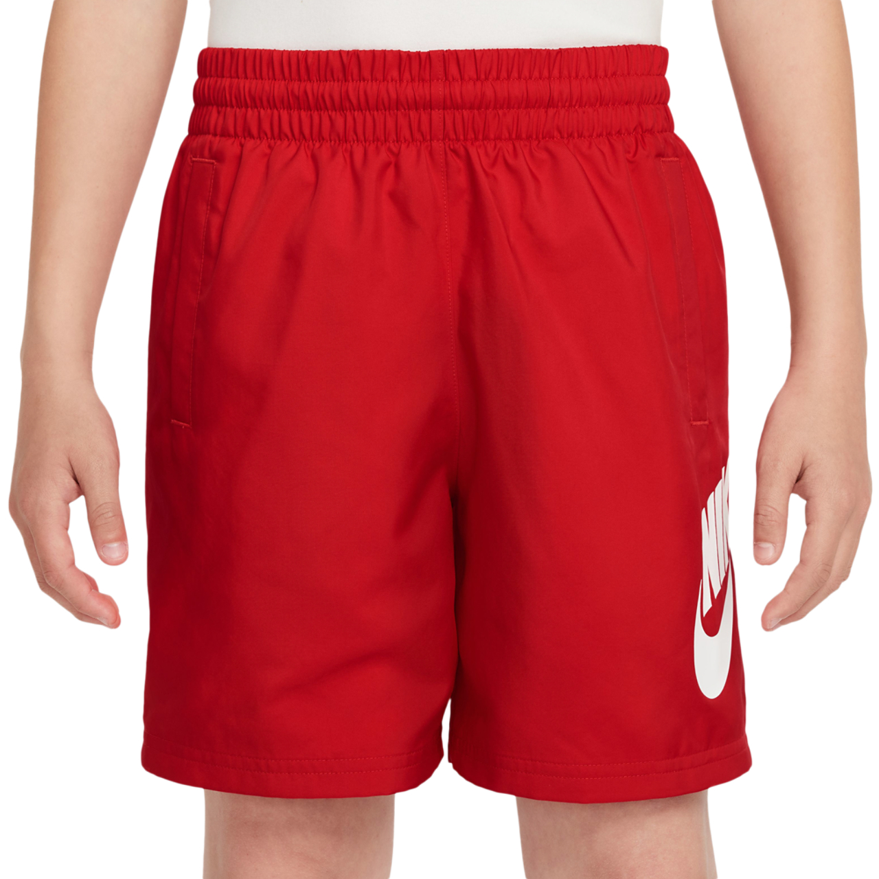 Nike NSW Club HBR Woven 6 Inch Shorts Image 1 of 4. Tap to open photo gallery.