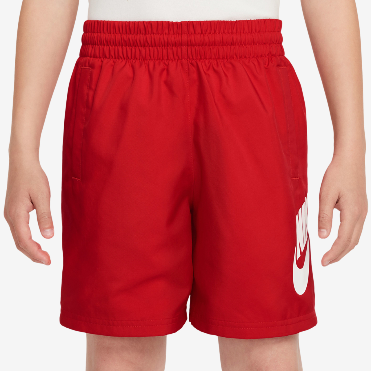 Nike NSW Club HBR Woven 6 Inch Shorts Image 1 of 4. Tap to open photo gallery.