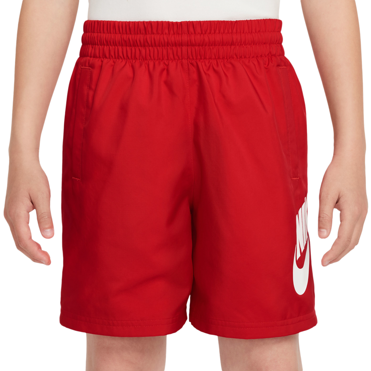 Nike NSW Club HBR Woven 6 Inch Shorts Image 1 of 4. Tap to open photo gallery.