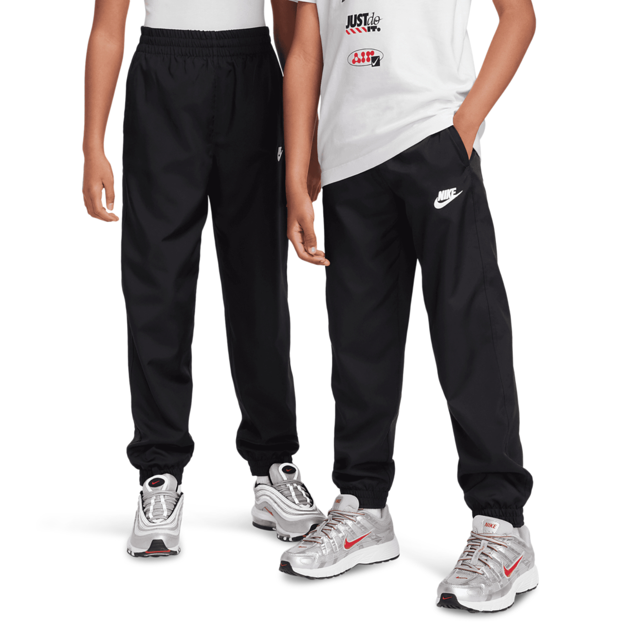 Nike Club Woven LBR Joggers Image 1 of 9. Tap to open photo gallery.