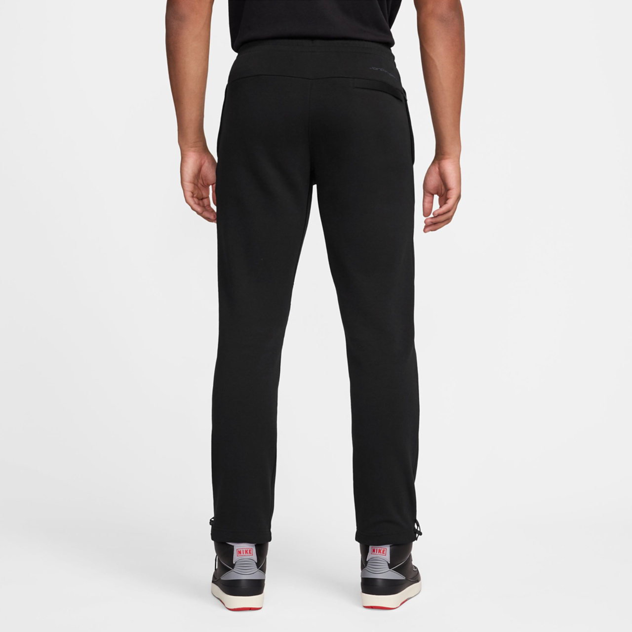 Jordan Dri-FIT Sport Hoop Fleece Pants Image 2 of 2. Tap to open photo gallery.
