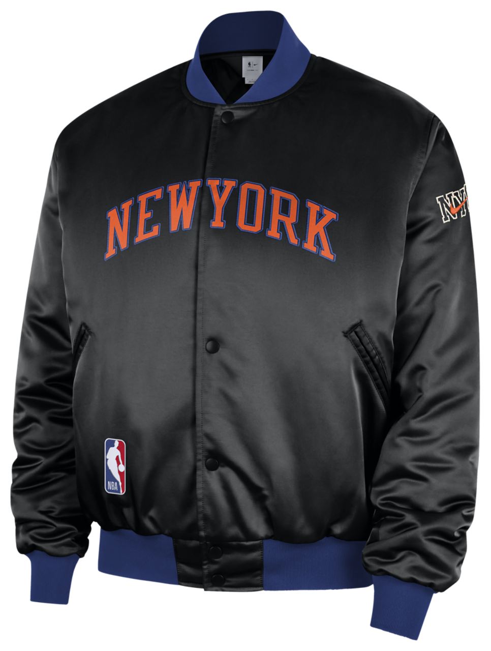 Nike Knicks Premium City Edition Jacket Image 1 of 3. Tap to open photo gallery.