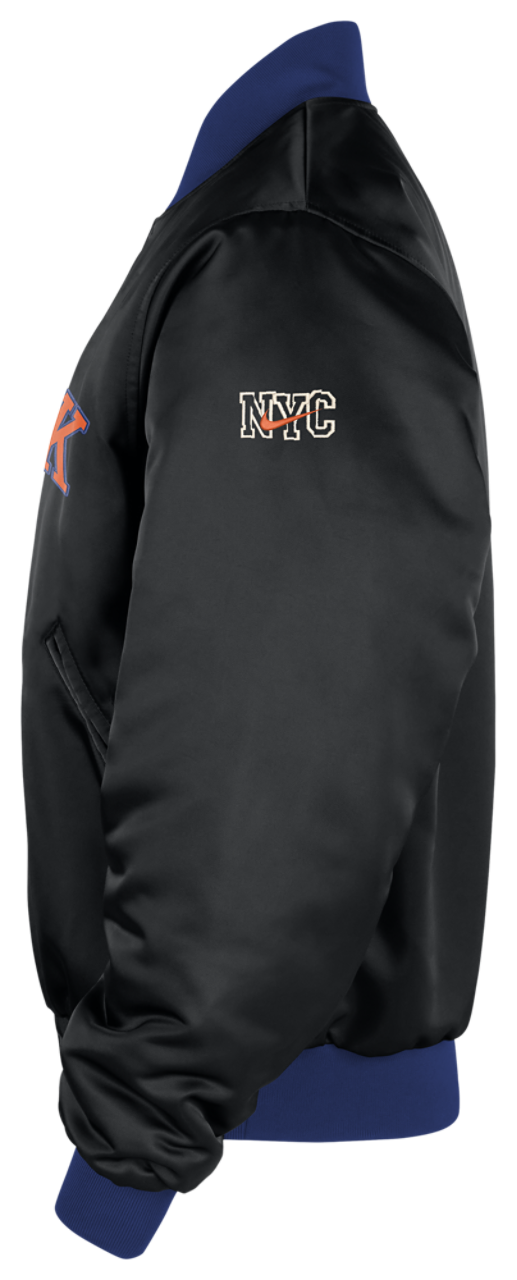 Nike Knicks Premium City Edition Jacket Image 3 of 3. Tap to open photo gallery.