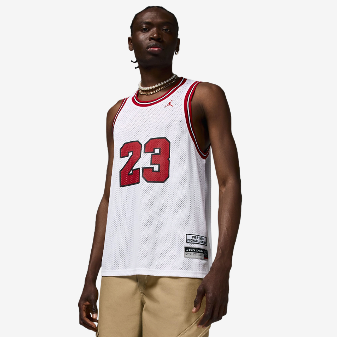 Jordan Essentials Summer Jersey Image 1 of 4. Tap to open photo gallery.