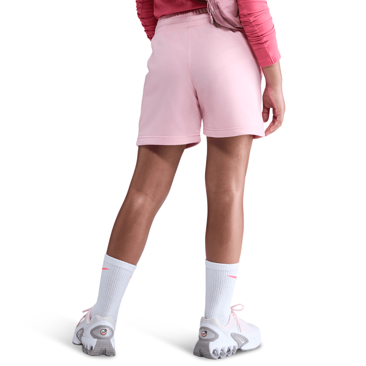 Nike NSW Club FT 5" Shorts Image 2 of 5. Tap to open photo gallery.