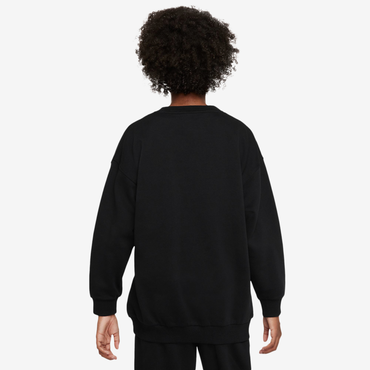 Nike NSW Oversized Club Fleece Crew Image 2 of 2. Tap to open photo gallery.