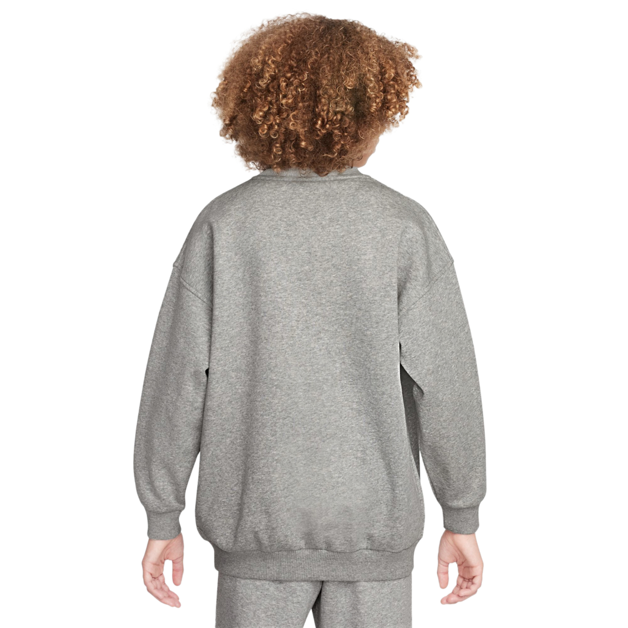 Nike NSW Oversized Club Fleece Crew Image 2 of 2. Tap to open photo gallery.
