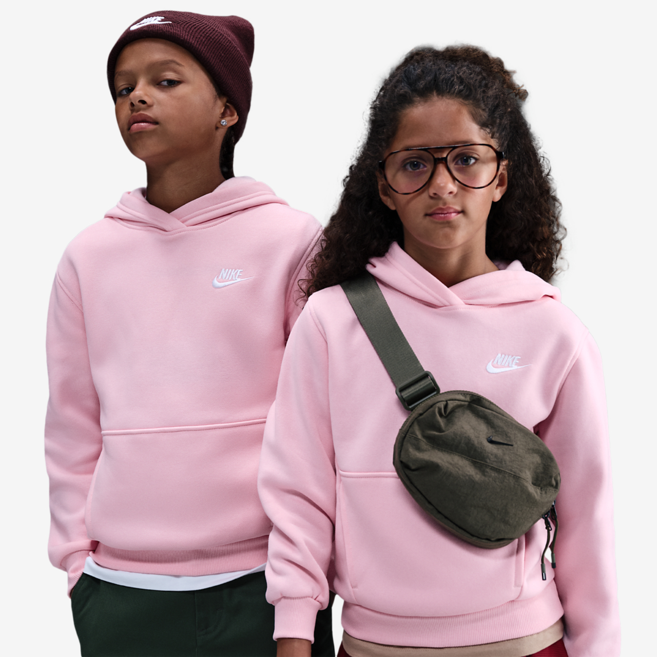 Nike NSW Club Fleece Hoodie Image 1 of 3. Tap to open photo gallery.