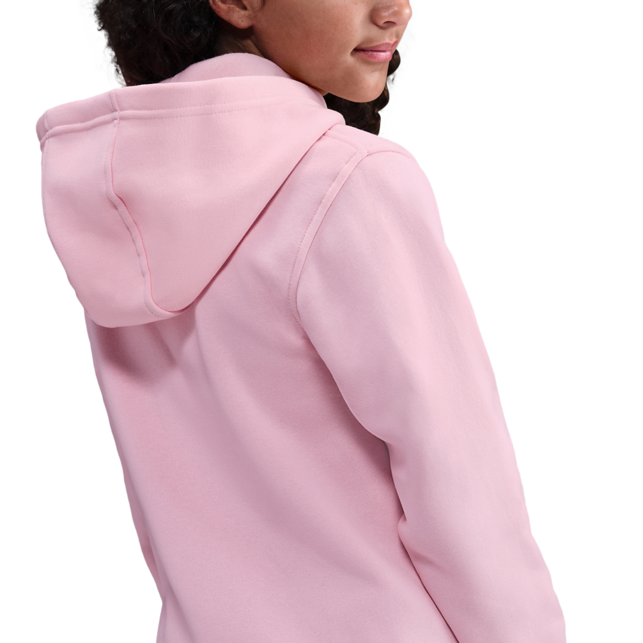 Nike NSW Club Fleece Hoodie Image 2 of 3. Tap to open photo gallery.