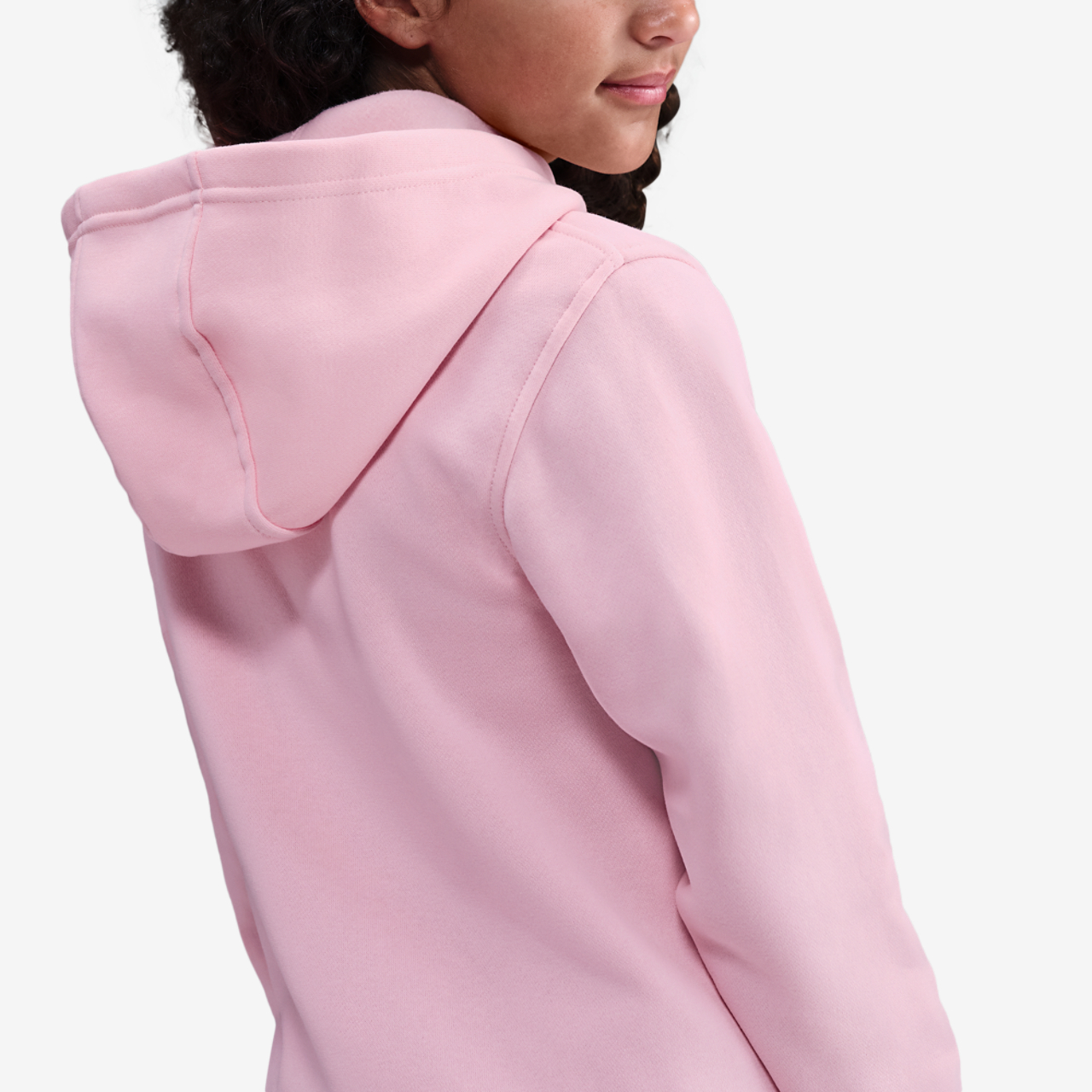 Nike NSW Club Fleece Hoodie Image 2 of 3. Tap to open photo gallery.