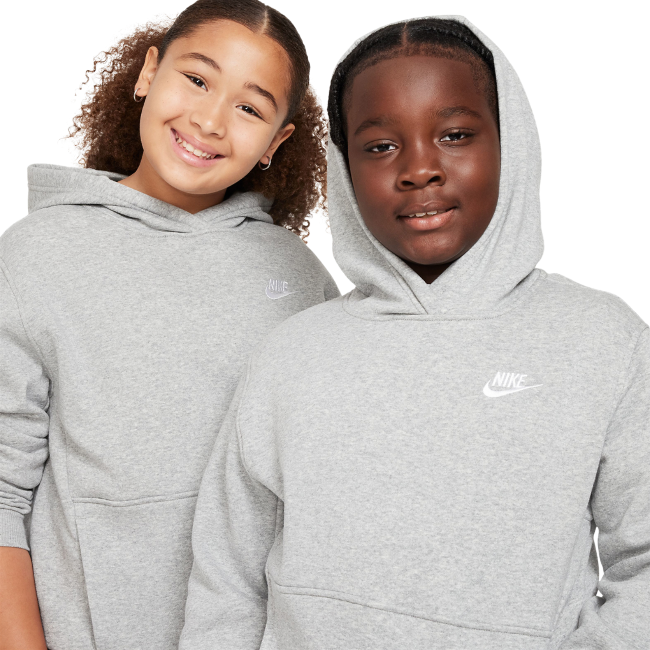 Nike NSW Club Fleece Hoodie Image 3 of 4. Tap to open photo gallery.