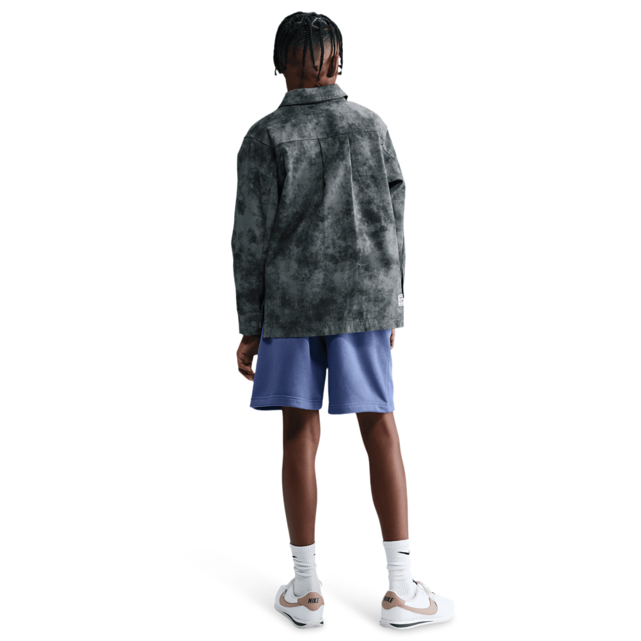 Nike NSW Club Fleece Shorts Image 5 of 7. Tap to open photo gallery.