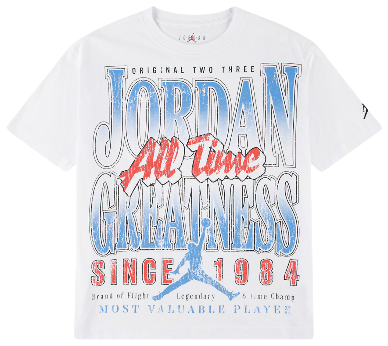 Jordan Mj All Time Greatest Ss T-Shirt - Boys' Grade School | Foot