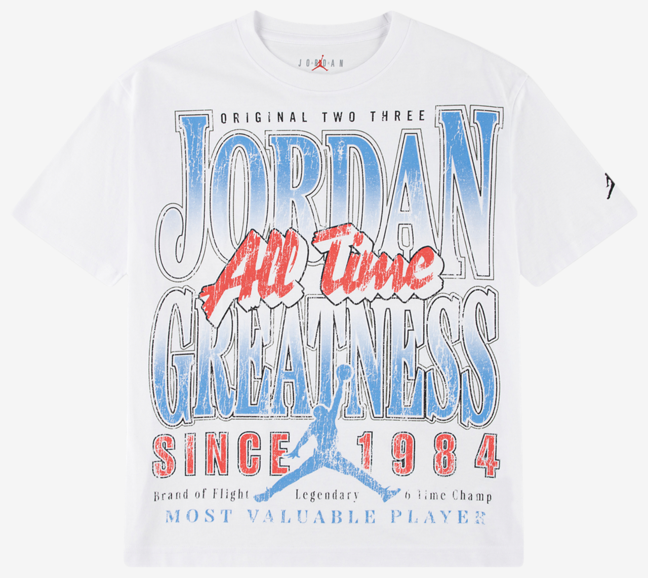 Jordan Mj All Time Greatest Ss T-Shirt Image 1 of 3. Tap to open photo gallery.