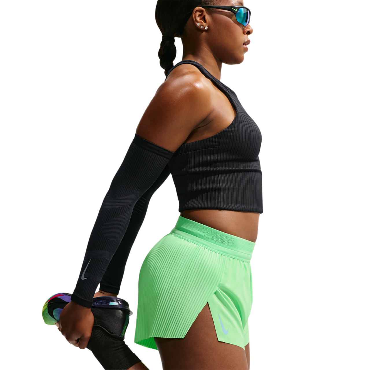 Nike AerOSwift Dri-FIT Adv Mid Rise 3In Short - Women's | Foot Locker