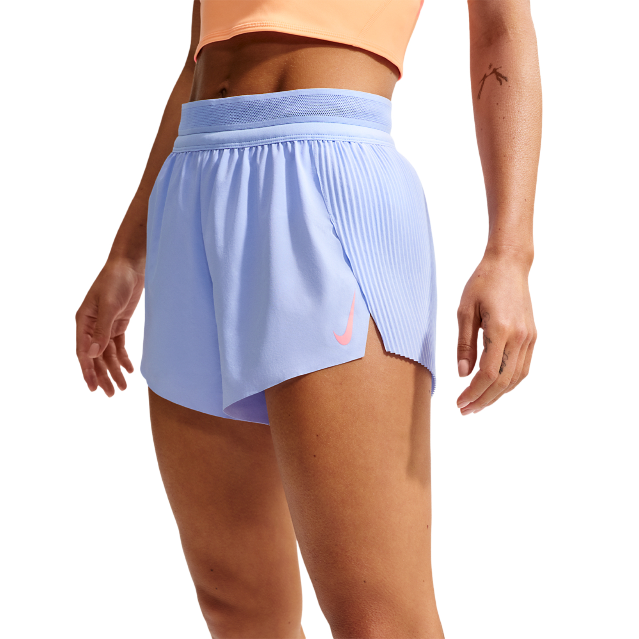 Nike AerOSwift Dri-FIT Adv Mid Rise 3In Short - Women's | Foot Locker