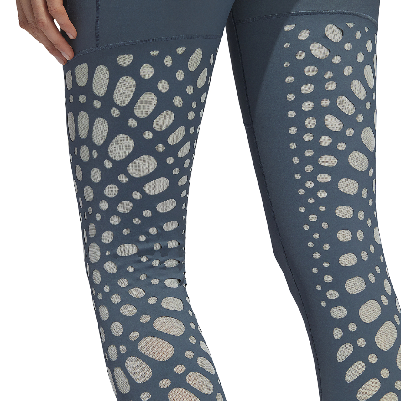 adidas Power 7/8 Tights Image 7 of 8. Tap to open photo gallery.