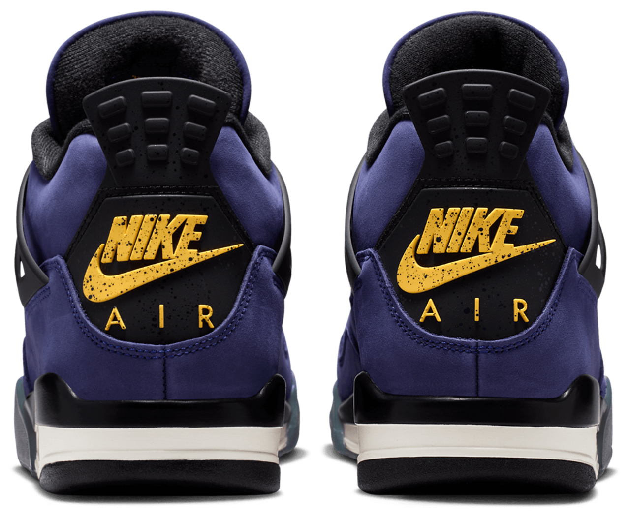 Jordan Retro 4 Lakers Image 3 of 8. Tap to open photo gallery.